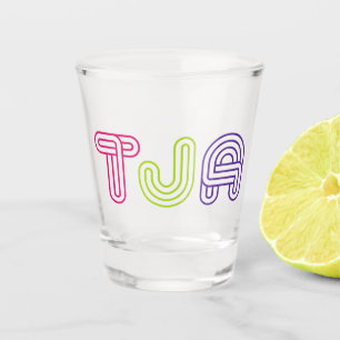 Vaso De Chupito Tja, palabra alemana, palabra alemana, palabra ale