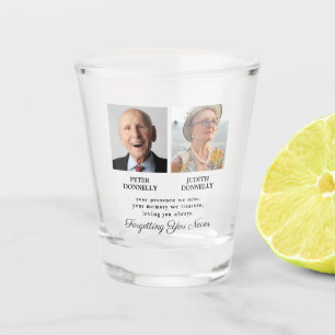 Vaso De Chupito Toast de recuerdo de doble recuerdo