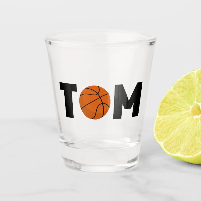Vaso De Chupito Tom Basketball (Anverso)