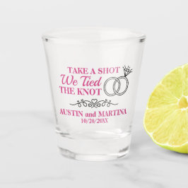 Vaso De Chupito Toma Un Disparo Nos Casamos