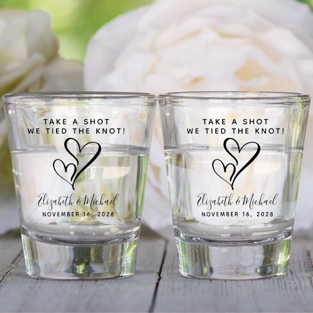 Vaso De Chupito Toma Un Disparo Que Amarramos Al Favor De La Boda  (Subido por el creador)