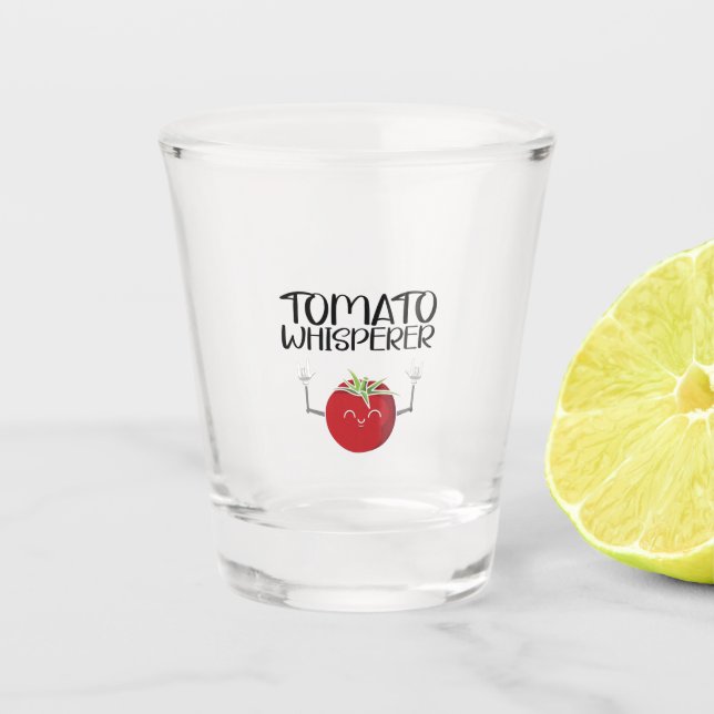 Vaso De Chupito Tomato Whisperer (Anverso)