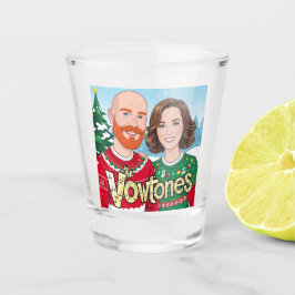 Vaso De Chupito Tonos de voz - Navidades disparan vidrio