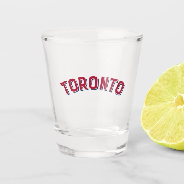 Vaso De Chupito Toronto, Canadá Cities Base Bourton (Anverso)