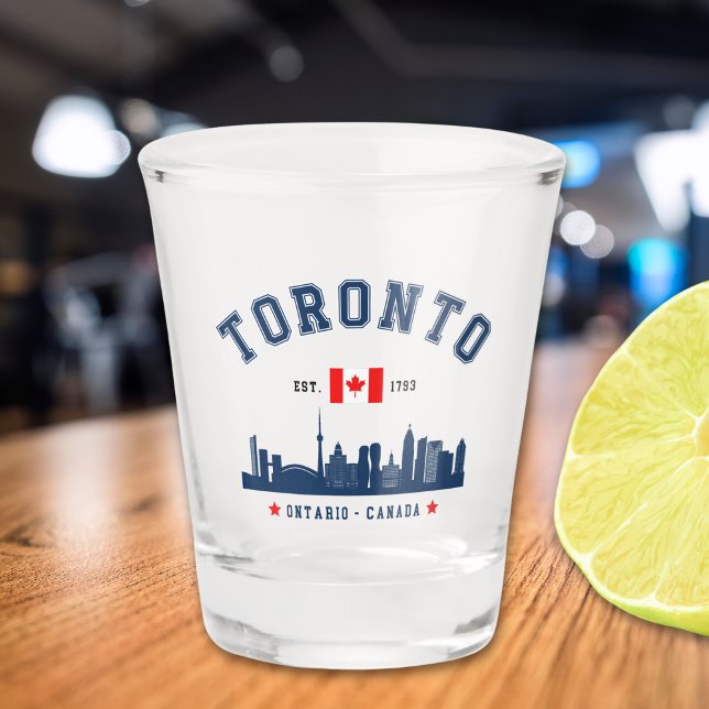 Vaso De Chupito Toronto Canada Modern Skyline (Subido por el creador)