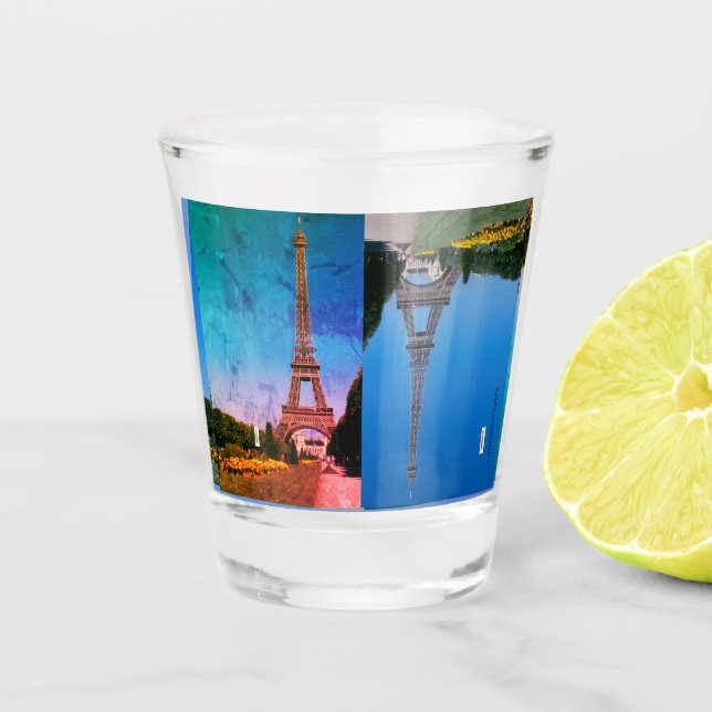 Vaso De Chupito Torre Eiffel (Anverso)