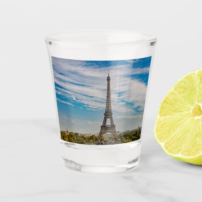 Vaso De Chupito Torre Eiffel en París (Anverso)