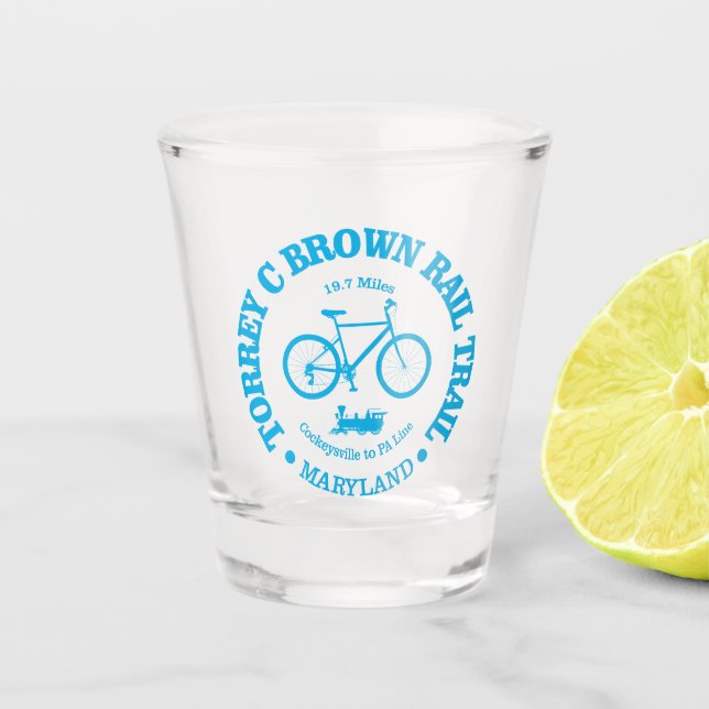 Vaso De Chupito Torrey C Brown Rail Trail (Ciclismo) (Anverso)