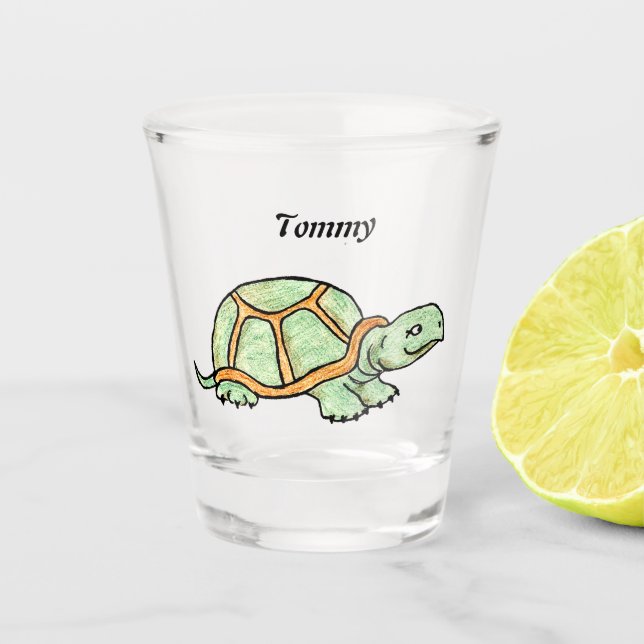 Vaso De Chupito Tortuga (Anverso)