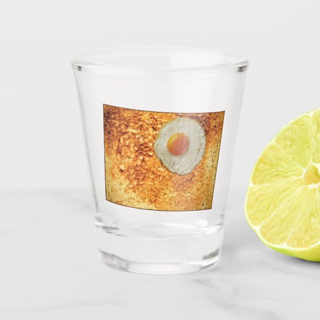 Vaso De Chupito Tostada y Huevo de Colorado (Anverso)
