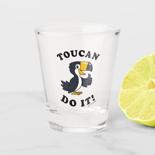 Vaso De Chupito Toucan Do It (Anverso)