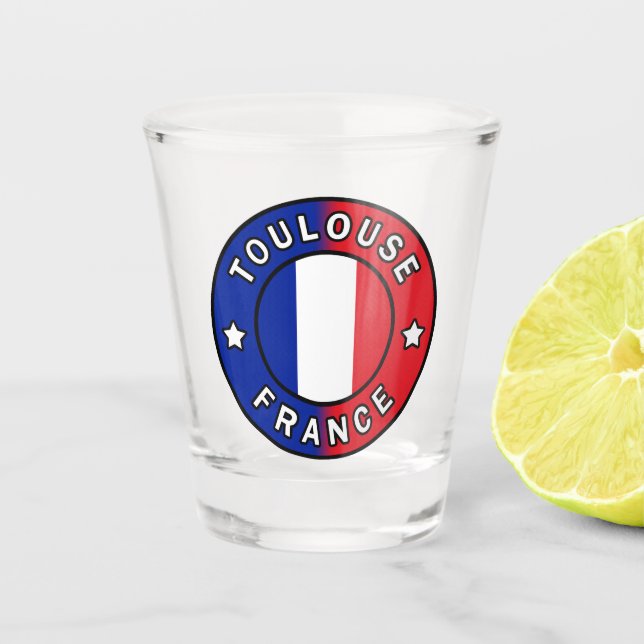 Vaso De Chupito Toulouse France (Anverso)