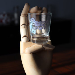 Vaso De Chupito Trabajos artísticos de sirenas contra la misoginia