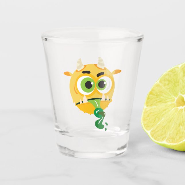 Vaso De Chupito trabalenguas trol (Anverso)