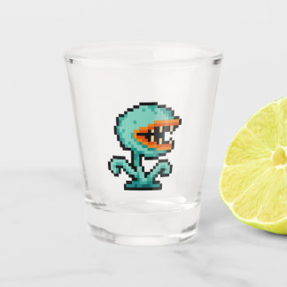 Vaso De Chupito Trampa voladora retro de 8 bits