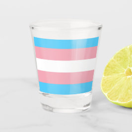 Vaso De Chupito Transgender Flag