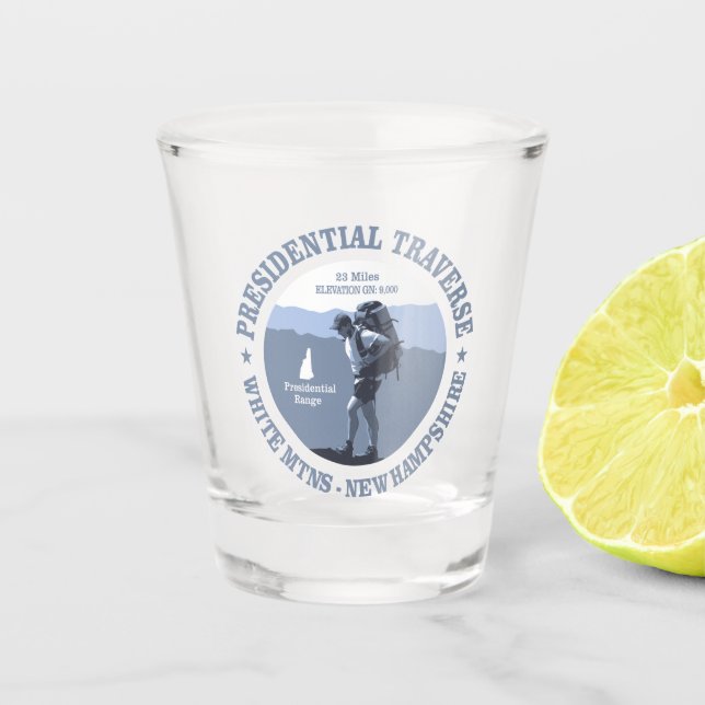 Vaso De Chupito Travesía presidencial (BG) (Anverso)