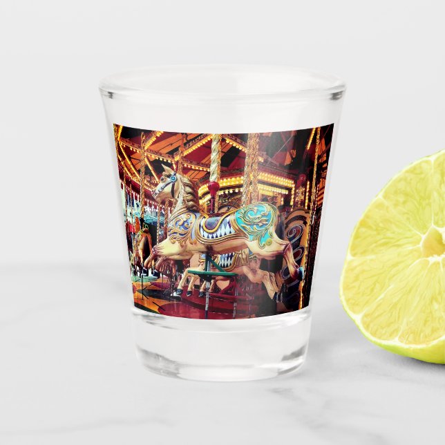 Vaso De Chupito Trayecto justo (Anverso)