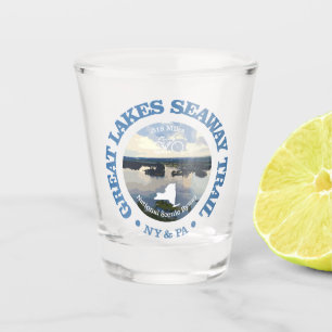 Vaso De Chupito Trayecto marítimo de los Grandes Lagos (ciclismo c