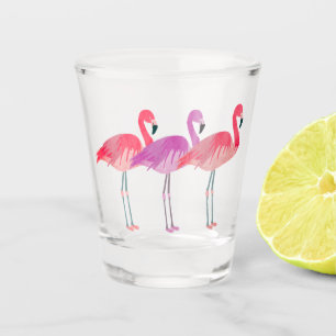 Vaso De Chupito Tres flamencos