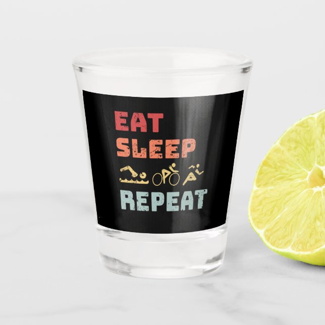 Vaso De Chupito Triatlón (Anverso)