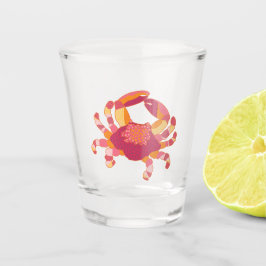 Vaso De Chupito Tribal Marking Crab Shot Glass