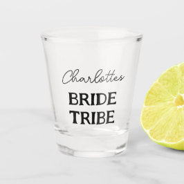 Vaso De Chupito Tribu de Novia Minimalista Fiesta de Despedida de