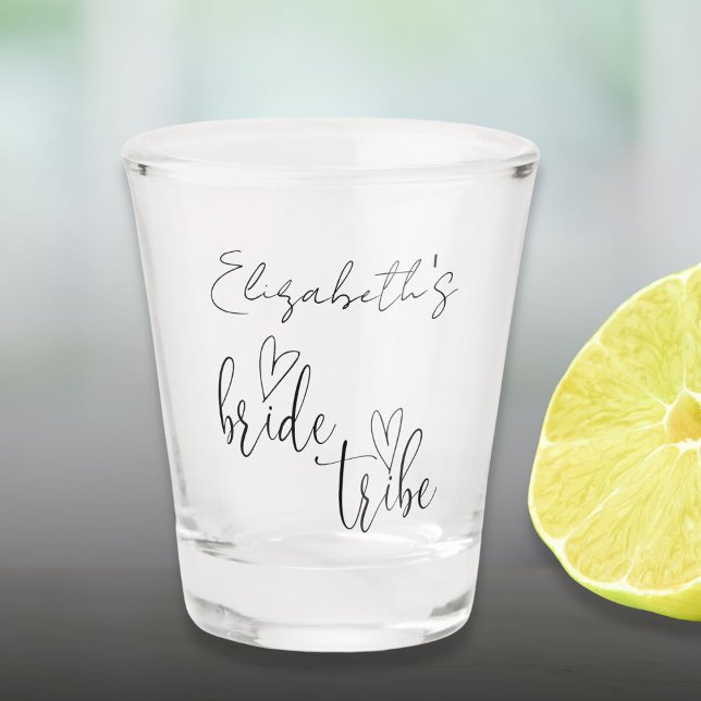 Vaso De Chupito Tribu de novias Bachelorette Bridesmaids (Subido por el creador)