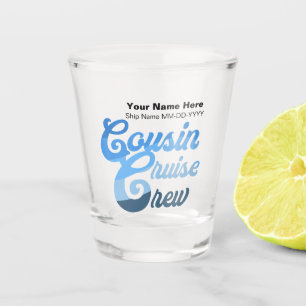 Vaso De Chupito Tripulación de crucero de primos