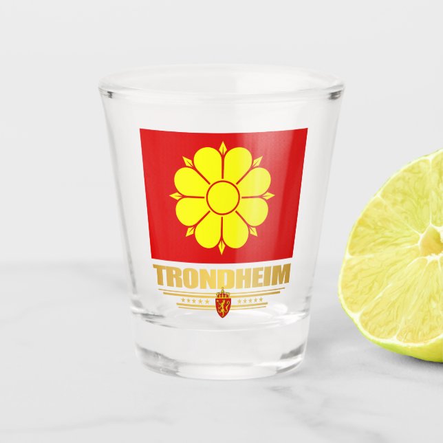 Vaso De Chupito Trondheim (Anverso)