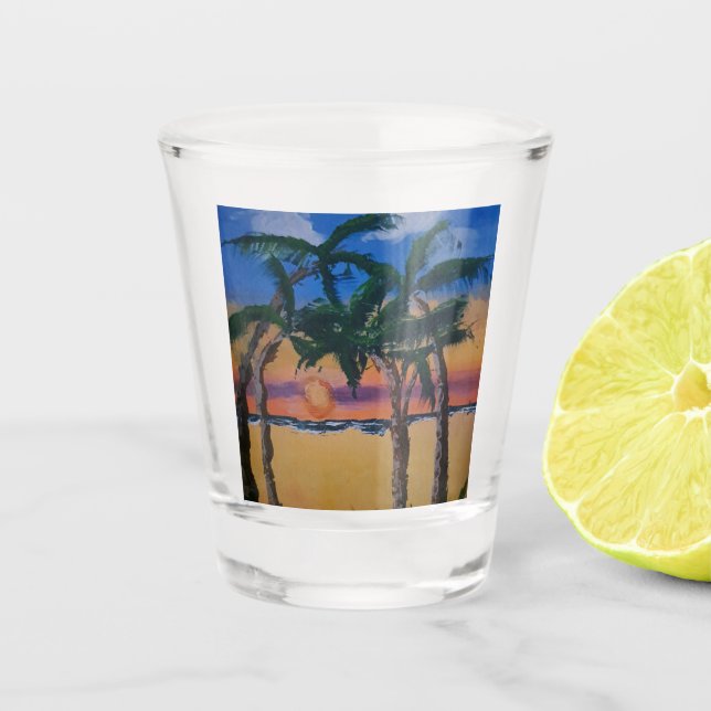 Vaso De Chupito Tropical Glass (Anverso)