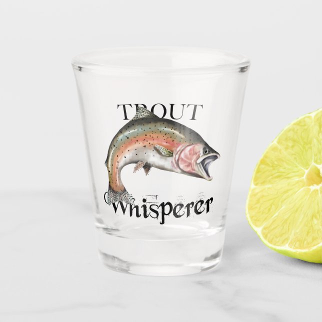 Vaso De Chupito Trout Whisperer (Anverso)