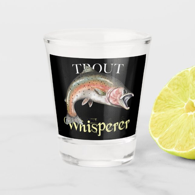 Vaso De Chupito Trout Whisperer Dark (Anverso)