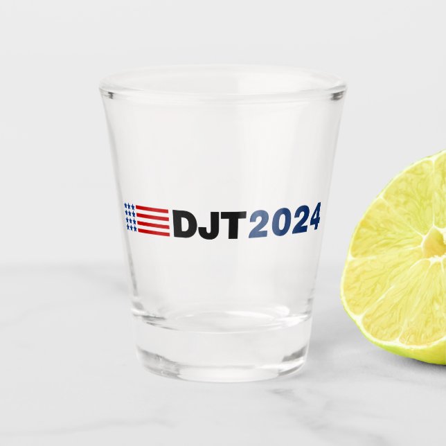 Vaso De Chupito Trump 2024 DJT (Anverso)