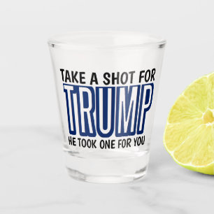 VASO DE CHUPITO TRUMP 2024 TOMA UNA BARRA PARA LOS VIDRIOS DE DISP