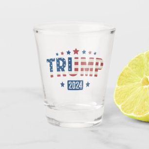 Vaso De Chupito Trump 2024: Viejo regalo de bandera patriótica est