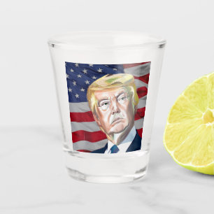 Vaso De Chupito Trump, 45° presidente de Estados Unidos - Regalo