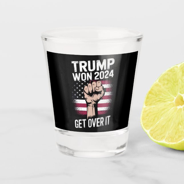Vaso De Chupito Trump Ganamos Inauguración 47 Presidente de Estado (Anverso)