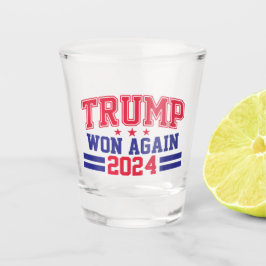 Vaso De Chupito Trump ganó de nuevo 2024