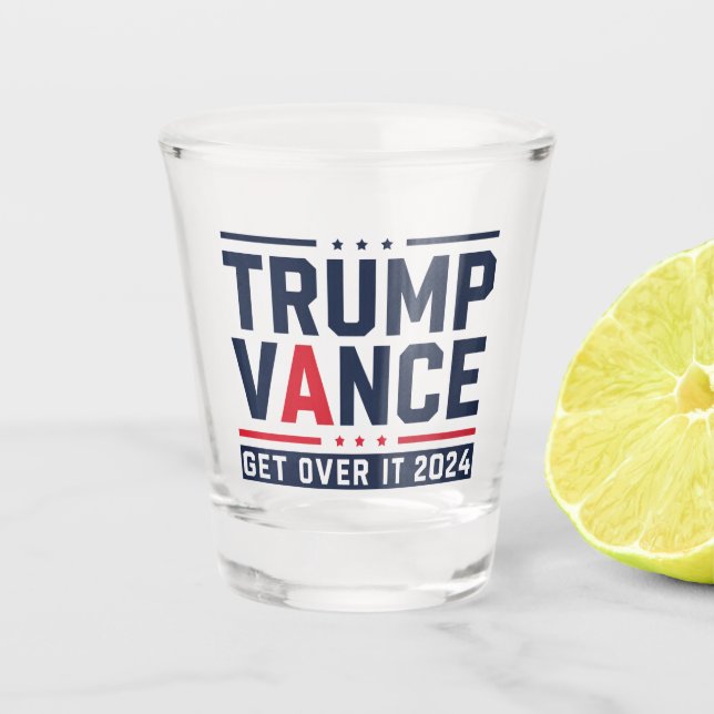 Vaso De Chupito Trump ganó las elecciones de 2024 (Anverso)