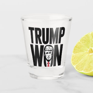 Vaso De Chupito Trump Ganó Trump Vance Elección Presidente Discurs