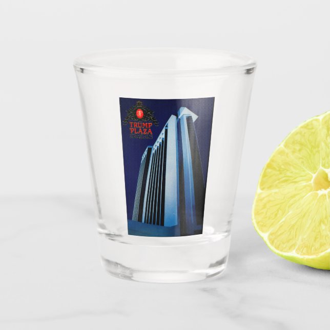 Vaso De Chupito Trump Plaza (Anverso)