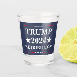 Vaso De Chupito Trump Retribución de dos lados