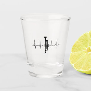 Vaso De Chupito Trumpet Heartbeat