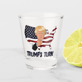 Vaso De Chupito Trump's turn shot glass