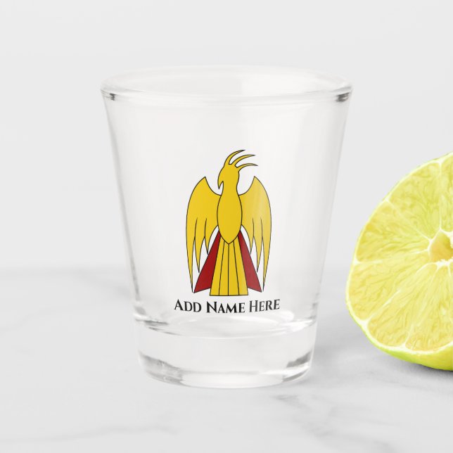Vaso De Chupito TSDS Arisdale personalizado (Anverso)