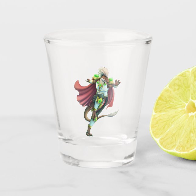 Vaso De Chupito TSDS: Justin Arisdale cubre Art Solo Earth (Anverso)