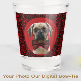 Vaso De Chupito TU FOTO Mascota Navideña con Estilo para Mamá Aman