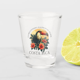 Vaso De Chupito Tucán de Corcovado Costa Rica