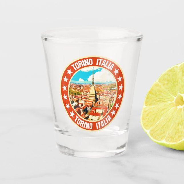 Vaso De Chupito Turín (Anverso)